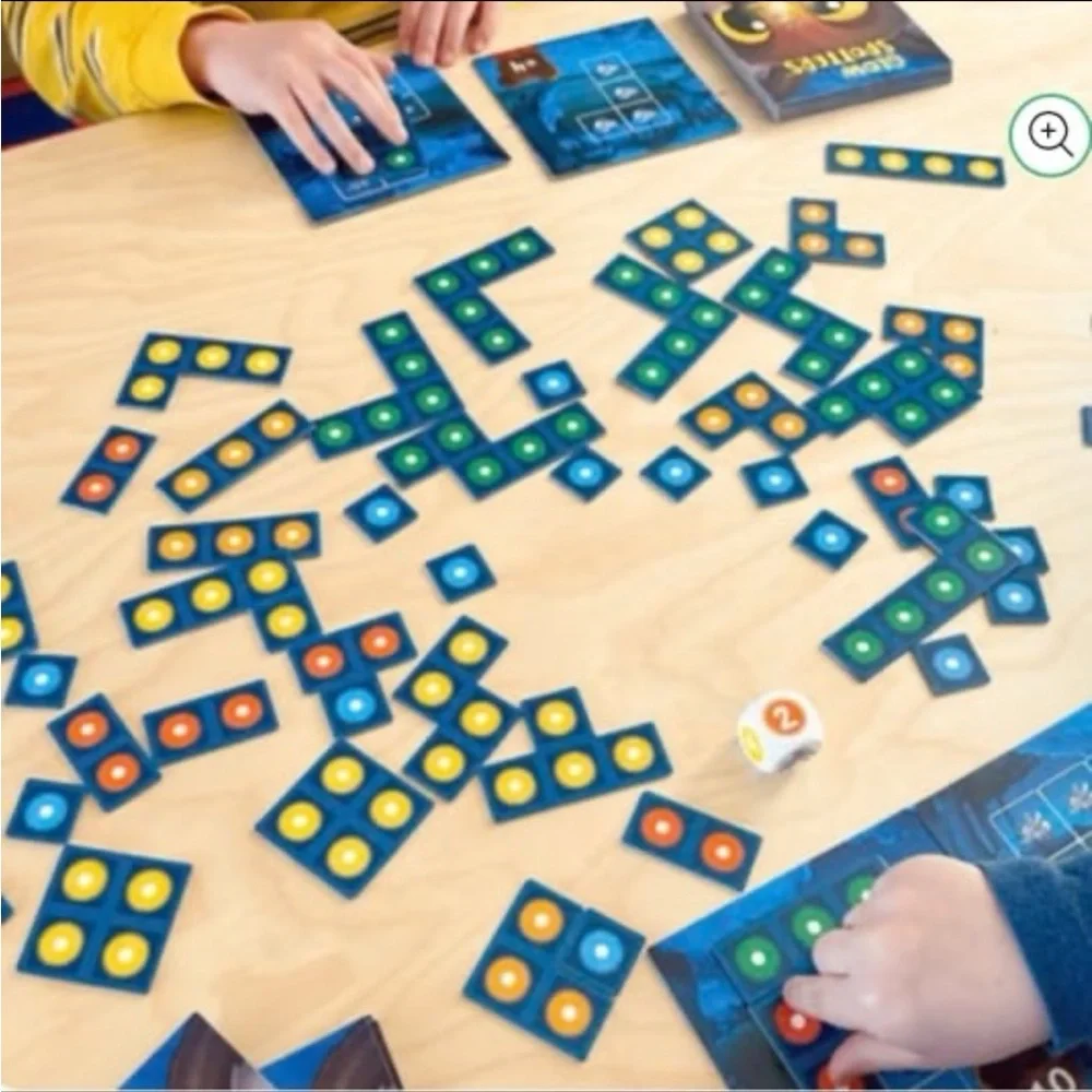 SimplyFun Glow Spotters Learning Game Addition Spatial Reasoning